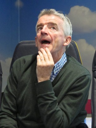 Michael O'Leary says he was