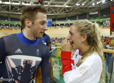 That S What You Call A Kenny Keirin Triumph Makes Laura Trott Congratulates Fiancé Jason Kenny After His Keirin Win