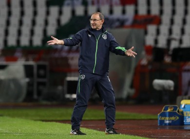 O'Neill's side will be looking to secure six points from their next two games.