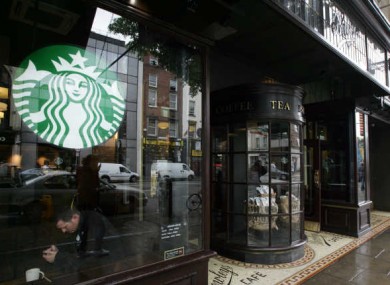 Starbucks on Dublin's Westmoreland Street.