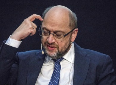 European Union Parliament President Martin Schultz.