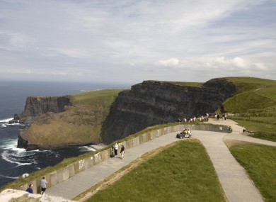 File photo of the Cliffs of Moher.