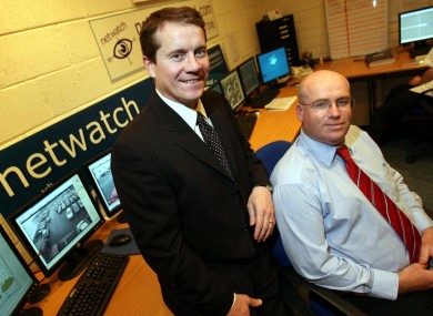 Netwatch founders Niall Kelly and David Walsh.