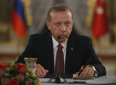 Turkey's President Recep Tayyip Erdogan has come under criticism before for his harsh reaction to those involved in the failed coup.