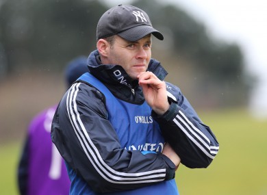 Dessie Farrell at this year's EirGrid Leinster U21 football final.
