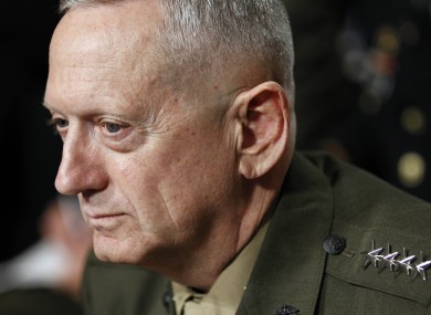 Retired general James Mattis.