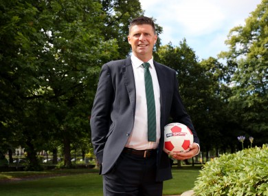 Quinn spoke to us recently at a Sky Sports event (file photo).