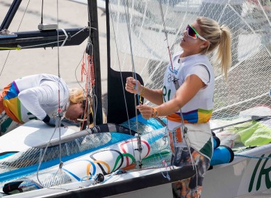 Tidey and her partner Andrea Brewster finished 12th in Rio.