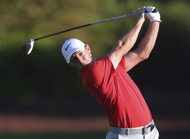 McIlroy opened his season in South Africa this morning.