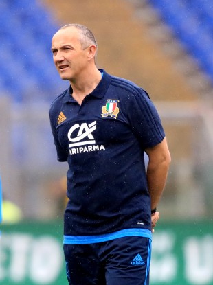 Conor O'Shea has made four changes to his side.