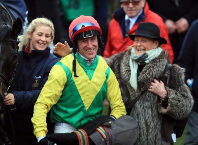 Robbie Power can't hide his delight after guiding Sizing John to Gold Cup glory.