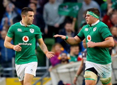 Conor Murray and CJ Stander have been rewarded for their Ireland performances.