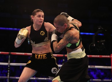 Taylor enjoyed a facile win over Monica Gentili earlier this month.