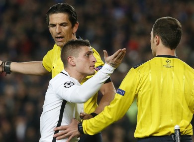 PSG's Marco Verratti.