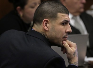Hernandez during his most recent trial.