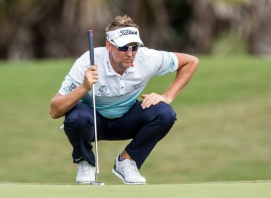 Poulter's season was disrupted by injury.