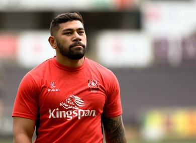 Piutau was due to play against and for the Barbarians over the next few weeks.