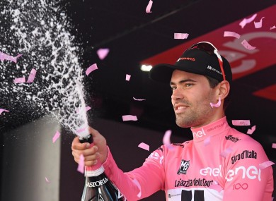 Tom Dumoulin, of the Netherlands.