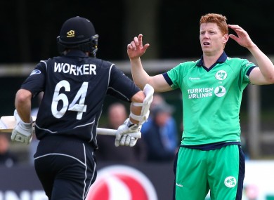 Kevin O'Brien finished with just one wicket.