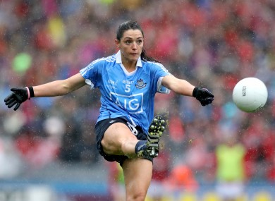 Dublin ladies footballer Sinead Goldrick.
