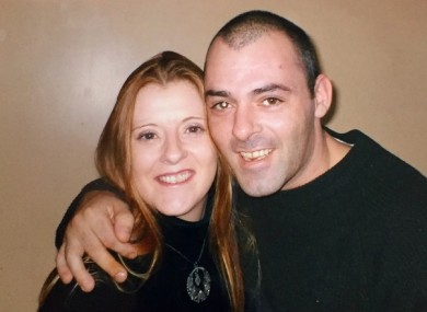 Anne-Marie O'Brien with her brother John