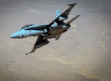 A US Super Hornet