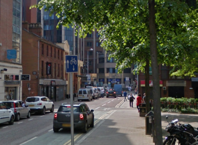 The altercation happened in a licensed premises just off Amelia Street.
