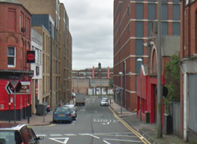 The Essex Street area in Birmingham.