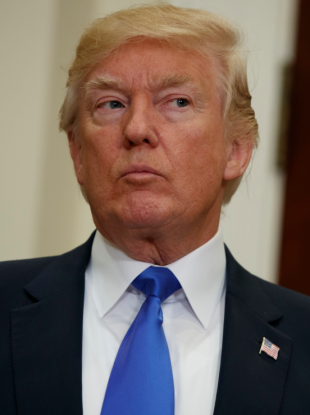 US President Donald Trump