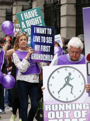 Alpha-1 Patient Action Group vigil in August.