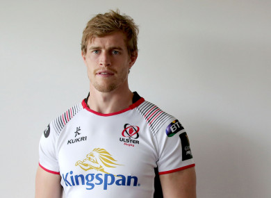 Trimble: Saturday's game will be his 221st for Ulster.