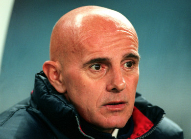 Arrigo Sacchi (file pic).