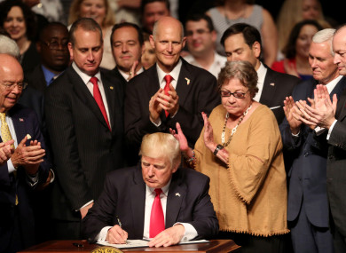 Trump has moved rapidly to undo many of Obama's executive orders