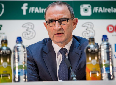 Ireland boss O'Neill.