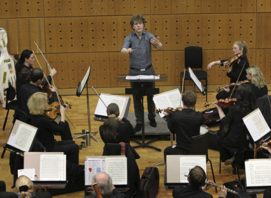 Patrick Rafter leading the RTE Concert Orchestra in Hanz Zimmer's 'The Pirates of the Caribbean: At World's End'