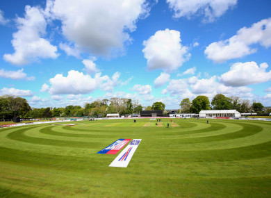 A general view of Malahide Cricket Club.