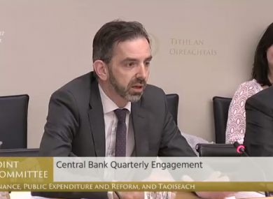 Ed Sibley appeared before the Oireachtas Finance Committee last month to discuss the action being taken by the Central Bank in relation to the scandal.