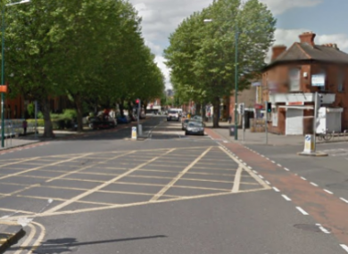 The junction where the crash took place.