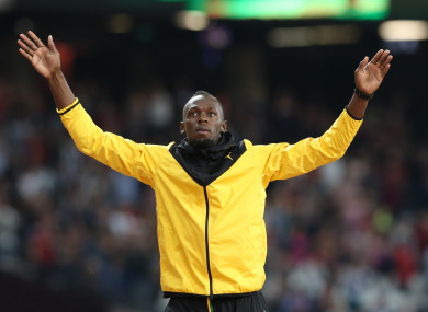 Usain Bolt (file pic).