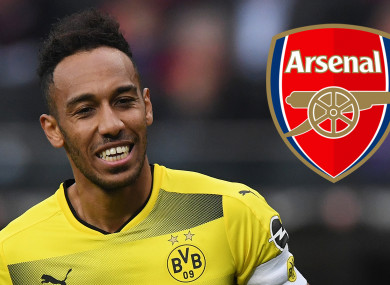 Pierre-Emerick Aubameyang looks set for a move to Arsenal.