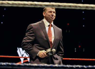 Vince McMahon (file pic).