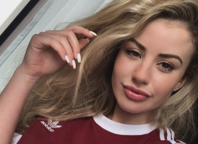 Glamour model Chloe Ayling has featured on The Sun's page three.