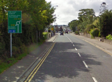 The crash happened in the Twonspark area.
