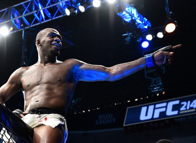Jones has had his fighting licence revoked.