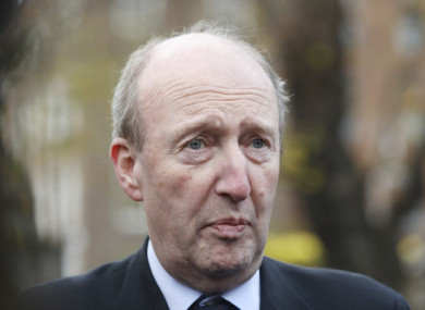 Transport Minister Shane Ross.