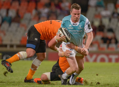 Jack Carty in action in Bloemfontein,