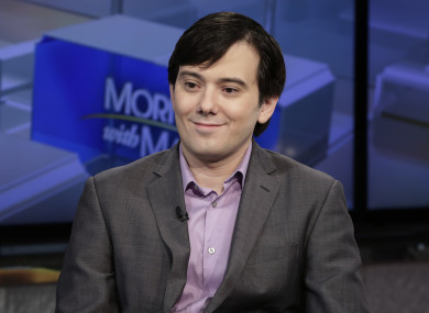 File photo of Martin Shkreli being interviewed on the Fox Business Network.