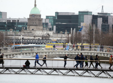 A view of the IFSC.