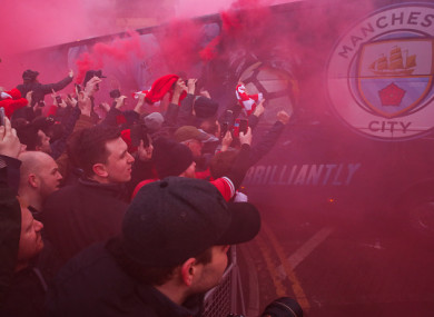 Uefa have opened an investigation into last night's events.