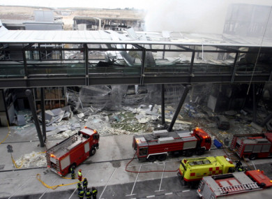 Two people died in the 2006 bombing on Madrid-Barajas airport, claimed by ETA.